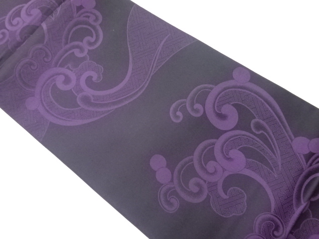 JAPANESE FUKURO OBI / WOVEN ROUGH WAVE